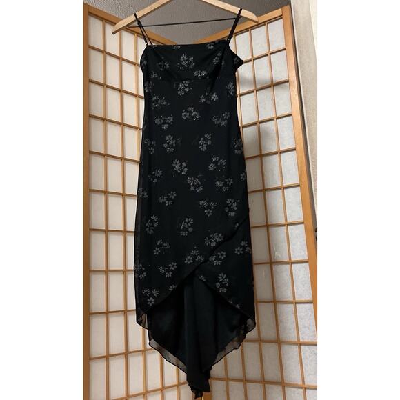 VTG 90’s Y2K City Triangles Babydoll Dress Small Fairy Whimsigoth Asymmetric - Picture 15 of 16